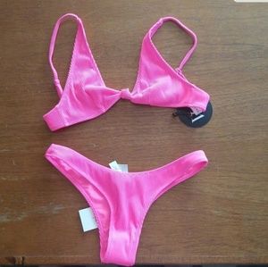 Pink Rib Bikini